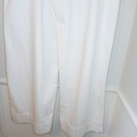 NWT Madewell Women's High-Waist Super Wide-Leg Flare Jeans White Size 33 - Picture 7 of 7